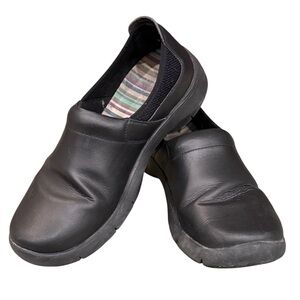 Dansko Size 41 M Black Enya Lightweight Clog Shoes Leather Women
